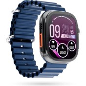 Resim Polosmart PBS139 2.01 Inç Dokunmatik Ekran Akıllı Saat Dahili Hoparlör ve Mikrofon Navy 