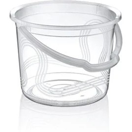 Resim Hobby Life Plastik Temizlik Kovası Şeffaf(13 Lt) 