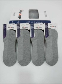 Resim Dündar Erkek Coton Gri Dikişsiz Kokulu Sneakers 4'lü 