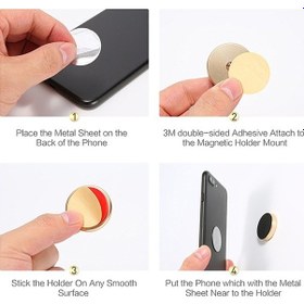 Resim Ulzyvf Floveme Manyetik Araç Tutucu - Kablosuz Şarjlı Evrensel Telefon Askısı Siyah Siyah 