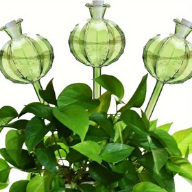 Resim 6 adet Plastik Sulama Topları ile Kaktüs Şeklinde Otomatik Sulama Cihazları - Kolay Kurulum, Pil Gerektirmez, Bahçecilik ve Çim Bakımı için Yeşil Dekoratif Bitki Çubukları, Bahçe Sulama Aksesuarları, Bahçe Dekoru, Zihinsel Tasarım, Manuel Sulama Sistemi 