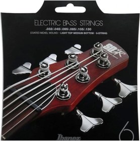 Resim AyrStore IEBS6C Coated 6 String Longscale Bass Takım Tel 6 Telli Bas Gitar Teli 032 130 