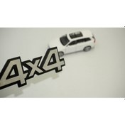 Resim 4X4 Arazi Suv Pickup Bagaj Krom Metal 3M 3D Yazı Logo Amblem AYNI GÜN ÜCRETSİZ KARGO