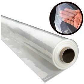Resim Aletçantam Naylon Branda 30 M2 En: 3 M X Boy: 10 M Şeffaf Eşya Sera Örtüsü 140 Mic 