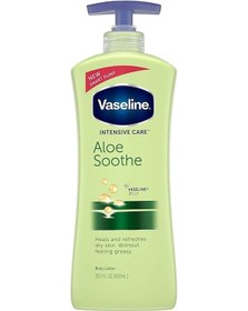 Resim Vaseline Aloe Soothe Nemlendirici Vücut Losyonu 600ML 