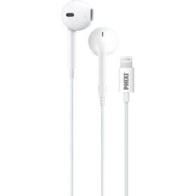 Resim Emirler Shop Phixi Basic Bl-I7 Mikrofonlu Lightning Girişli Earpods Kulaklık 