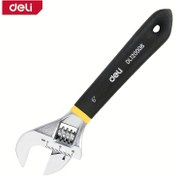 Resim Deli 6-Inch Ayarlanabilir Anahtar, Mekanik Operasyon, Metal ve Plastik Yapı, Ergonomik Tutuş, Elektrik veya Bataryaya İhtiyaç Yok, Çeşitli Saplara ve Cıvatalara Uygulama için 