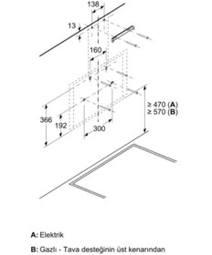Resim Profilo DVK6J679 60 CM Cam Duvar Tipi Davlumbaz 