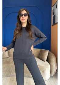 Resim Kadın Vogsıgn Modal Çımalı Eşofman Takımı - 376 Füme 