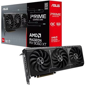 Resim Asus RX 9060 XT Prime OC Edition 128 Bit GDDR6 16 GB Ekran Kartı 