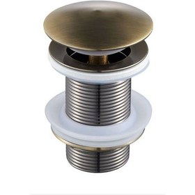 Resim Boheme Bas-aç Paslanmaz Lavabo Sifonu Antik 