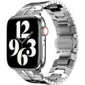 Resim ​​​Watch 42mm Uyumlu KRD-63 Metal Zore Kordon-Gümüş 