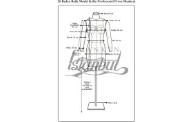 Resim Manken İstanbul 36 Beden Kollu Profesyonel Terzi Prova Mankeni 