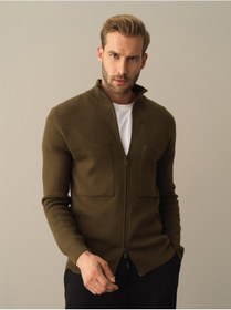 Resim Xint Haki Oversize Cep Detaylı Hırka 801666 Haki 