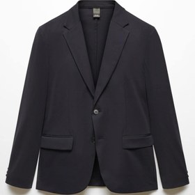 Resim MANGO Man Dar Kesim Streç Blazer Ceket 