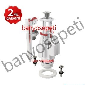 Resim Kale 3/6 İç Takım Çift Kademeli %50 Su Tasarruflu 3/8 Beyaz 