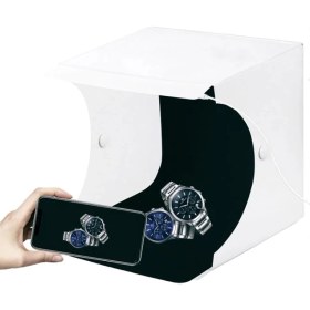 Resim HLYPRO Light Box 20X22X26 Ürün Çekim Çadırı Tripod Kumandalı Tutacaklı 