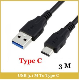 Resim Ti-Mesh Usb 3.1 Am / Cm Od4.2 Siyah - 3M 