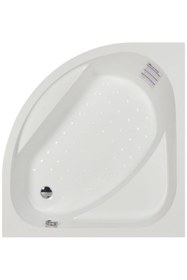 Resim Waterway Vermont Oturmalı Mini Oval Küvet 110x110 H:43 Gövde Metal Ayak Ön Panel 