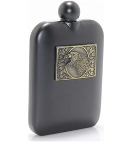 Resim Paslanmaz Çelik Kartal Tasarımlı 6 Oz Matara 