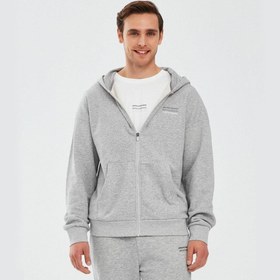 Resim Skechers Essential M Full Zip Hoodie Sweatshirt Erkek Sweat S232233 