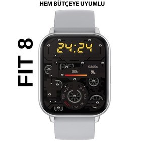 Resim Logia FİT8 45 MM Silikon Kordon Akıllı Saat (Distribütör Garantili) 