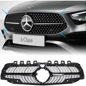 Resim Panjur Krom/sıyah, Dıamond, Kameralı A Class W177 19 