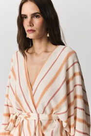 Resim Tabia Kimono - Mor Mavi/Lacivert / 2 (L-XL) 