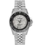 Resim Jacques Lemans 1-2205l Lıverpool Dıver Erkek Kol Saati Gümüş - Siyah 