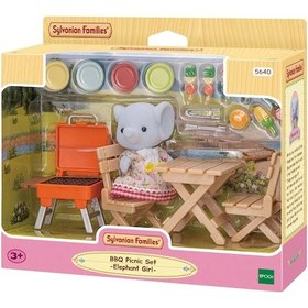 Resim Sylvanian Families Barbekü Piknik Fil Kız 5640 