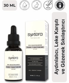 Resim Synora Aydınlatıcı, Leke Karşıtı ve Gözenek Sıkılaştırıcı Niasinamid Serum 