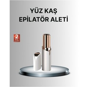 Resim Taşınabilir Yüz Ve Kaş Epilatörü Acısız Tüy Temizleme 