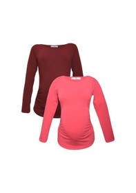 Resim Luvmabelly Myra2303_2305 Hamile Tshirt Seti 