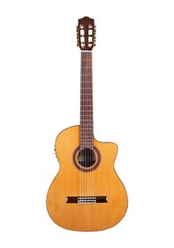 Resim Cordoba C7-ce Cdn Sedir Elektro Klasik Gitar Natural 