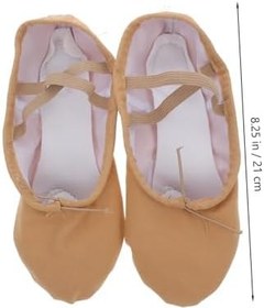 Resim 1 Çift bale terliği bale dans ayakkabıları ayakkabıları günlük rahatlatıcı lar tek sı yoga ları yetişkin kedi pençesi 