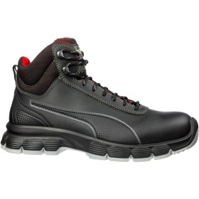 Resim Puma Safety Condor Mid Siyah Çelik Burunlu Nubuk Deri Iş Ayakkabısı S3 Src Esd 