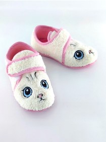 Resim GEZER PELUŞ ÇOCUK GÜNLÜK KREŞ AYAKKABISI PANDUF 