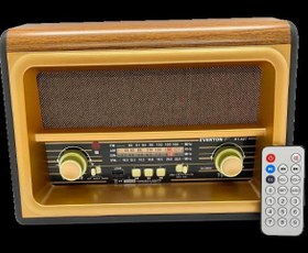 Resim Everton RT-827 Bluetooth-USB-SD-FM Kumandalı Nostaljik Radyo 