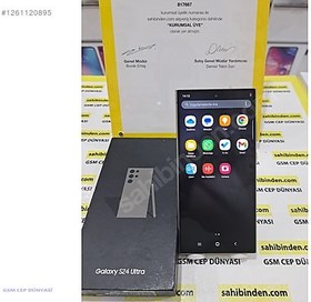 Resim Samsung S24 Ultra İkinci El YD | 1 TB | Gri 