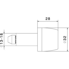 Resim Rizoma Vespa LX-GTS-GTV Gidon Topuzu Takım *Kırmızı*/ RIZOMA 