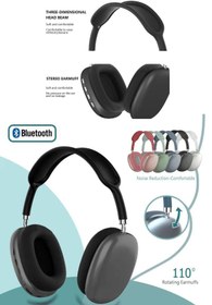 Resim Favors Katlanabilir Kulaküstü Kablosuz Bluetooth Kulaklık BT5.0 Sd Kart / Aux Girişi Özellikli P9 