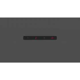 Resim Profilo DVK8J671 Platin Gri Cam Yüzey Duvar Tipi Davlumbaz 