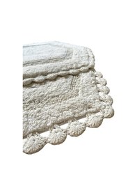 Resim Exgena Ekru 2li %100 Pamuklu Banyo Paspas Seti Renkli 