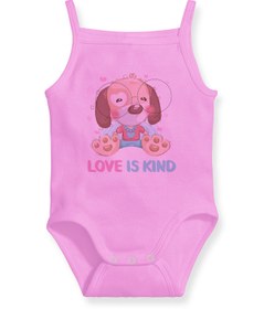 Resim Angemiel Kız Bebek Askılı Zıbın Atlet B0404MDBBKKAZA 