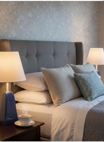 Resim Dekoratif Üçgen Prizma Seramik Abajur Abj0011 