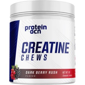 Resim PROTEİNOCEAN Creatine Chews Dark Berry Rush 60 Tablet 