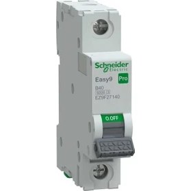 Resim Schneıder EZ9F27140 Easy 9 Pro 1p 40A 6ka B Tipi Otomatik Sigorta 