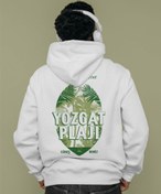 Resim Yozgat Plajı Oversize Unisex Kapüşonlu Sweatshirt 