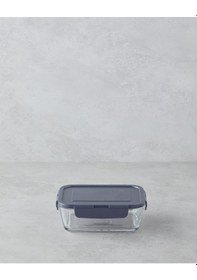 Resim English Home Fresh Ware Cam Saklama Kabı 1200 Ml Gri Gri 