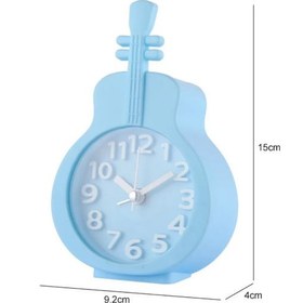 Resim Mavi Şeker Renkli Çalar Saat Çocuk Öğrenci Komodin Küçük Ala Diğer 